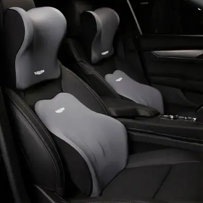 Coussin Dorsal Ergonomique - Confort Grand Tourisme Prestige pour Voiture, Bureau et Maison