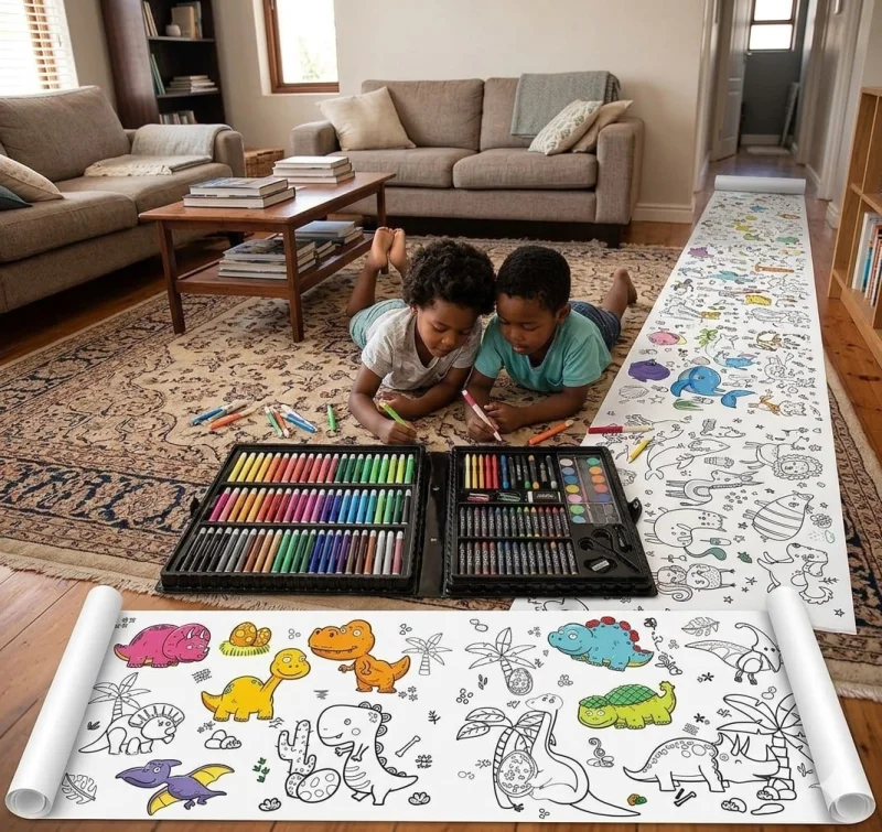 Kit d'Artiste Complet - 150 Pièces pour Enfants