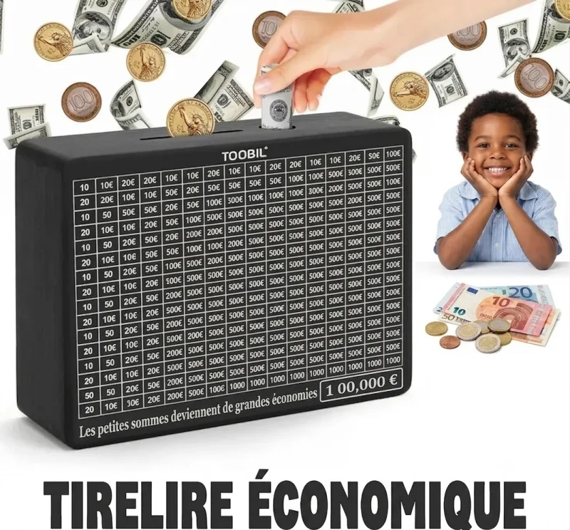Tirelire Évolution : Cocher, Épargner, Réussir